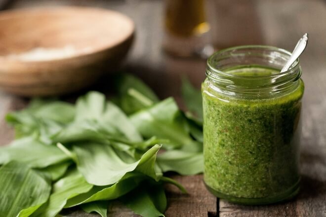 medvjeđi luk pesto