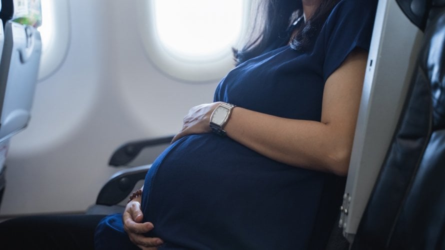 Trudnoća i letenje avionom